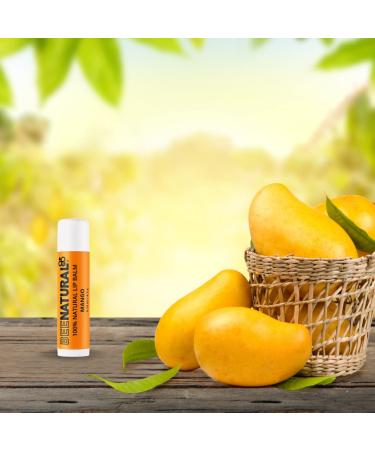 Bee Natural 100% Natural Moisturising Lip Balm - Mango Flavor 4.2g | Buy Online Internationally - Buy Online on GoSupps.com