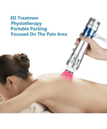 Shock Wave Therapy Device for Pain Relief | ED Extracorporeal Massage Gun | Portable Muscle Massager - Buy Online on GoSupps.com