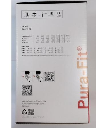 Moldex 770001 Pura-Fit Earplugs - SNR 36 Pack of 200 | Best Noise Protection International Shipping Available - Buy Online on GoSupps.com