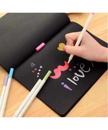 10-Piece PuTwo Marker Pens Coloured Pencils Set for DIY Photo Scrapbook Album, Multicolor - Buy Online on GoSupps.com