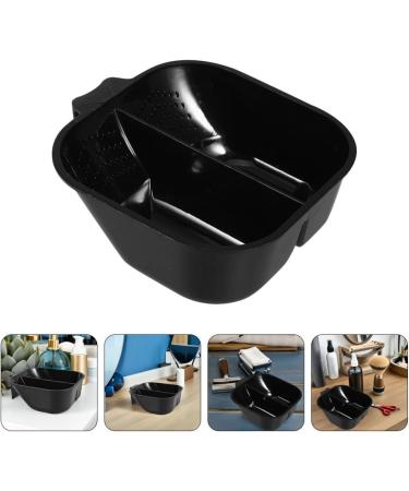CLISPEED Bol M langeur pour Coloration Capillaire Noir 2 Pi ces Plastique Fond Stable Outil Professionnel Salon Coiffure et Usage Maison Anti-d bordement Compact L ger - Buy Online on GoSupps.com