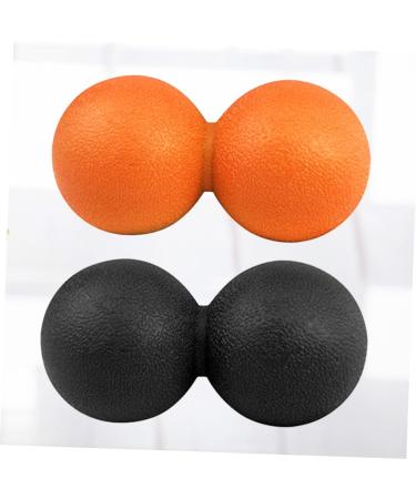 GLEAVI 2pcs Yoga Ball & Muscle Roller Set | Lacrosse & Peanut Massage Balls for Back Relief - International Shipping Available - Buy Online on GoSupps.com