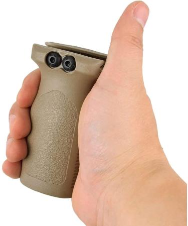 Seuly Universal Vertical Front Handle - Ergonomic Angled Nylon AFG1 for 20mm Picatinny Rail System | Best Handle Accessories for Optimal Performance - Buy Online on GoSupps.com