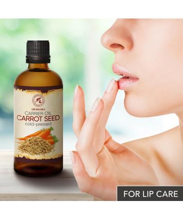 Carrot Oil 100ml - Daucus Carota - Cold Pressed - Vegetable Oil Carrot - Carrier Oil - Face Care - Skin Oil - Body Oil - Nail Care - Buy Online on GoSupps.com