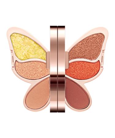 Eye Shadow Palette 6 couleurs Eyeshadow Waterproof Makeup Palette Matte Shimmer Eyeshadow Glitter Eye Makeup Highly Pigmented Eyeshadow Colorful Eye Cosmetic Women's Makeup Palette Girls