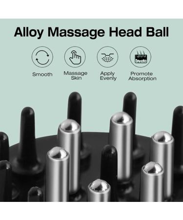 Buy Wireless Head Massager - Electric Scalp Applicator with 4 Gears & Adjustable Vibration | Rechargeable USB Hair Oil Comb - International Shipping Available - Buy Online on GoSupps.com