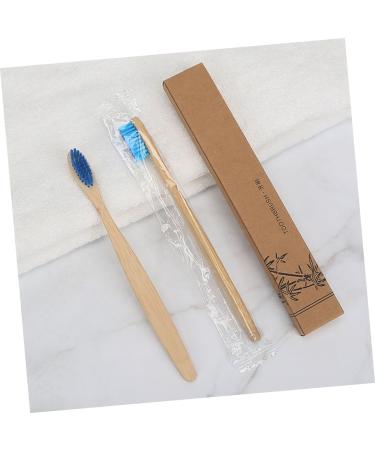 FRCOLOR 6pcs Wooden Toothbrush Set - Soft Bristles Travel-Friendly Pack - Buy Online on GoSupps.com