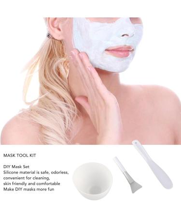 DIY Facemask Mixing Tool Kit Silicone Mask Mixing Bowl Set SPA Facial Mask Kit Home DIY Mask Mask Bowl and Brush Set Homemade Mask Mask Brush Applicator - Buy Online on GoSupps.com