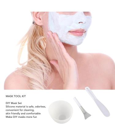 Face Mask Mixing Bowl Set | Premium Silicone Facial Mask Kit with Brush & Spatula - Perfect for Spa & Skincare - Buy Online on GoSupps.com