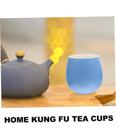 Zerodeko Handmade Tea Cup Ceramic Sake Cups 2pcs Cup Mug Lovers Ceramics Simple Tea Sake Cups Tea Tasting Cup - Buy Online on GoSupps.com