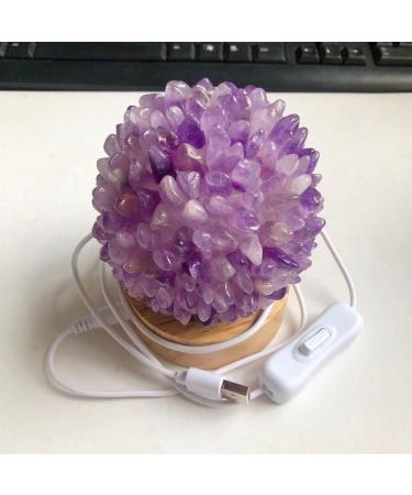 Specimen Healed Natural Amethyst Quartz Crystal Gem Lamp Reiki Crystal Cluster Specimen Home Decoration As a Gift FZUGEDRLI (Color : Citrine Size : Approx110mm) Approx110mm Citrine - Buy Online on GoSupps.com