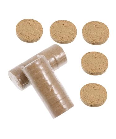 Healeeved 25 pieces pack Moxa cake portable moxa cake Chinese moxa for the household house supply healthy accessory round mox cake portable mugwort cake china wormwood