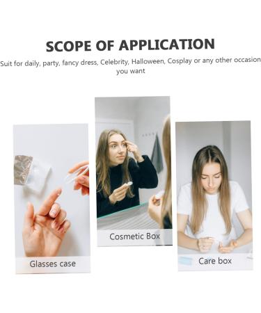 Lalafina 4-Piece Contact Lens Container Set - Eye Care Case with Remover for Easy Use | International Shipping Available - Buy Online on GoSupps.com