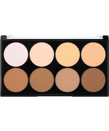 W7 Shape & Glow Highlight & Contour Powder Palette - 8 Shade Professional Face Makeup - Buy Online on GoSupps.com