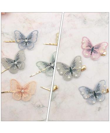 Frcolor Vintage Butterfly Hair Clips 12 Pieces Cute Embroidered Animal Hair Jewelry for Women | Perfect Party Favors for Birthdays & New Year - Buy Online on GoSupps.com