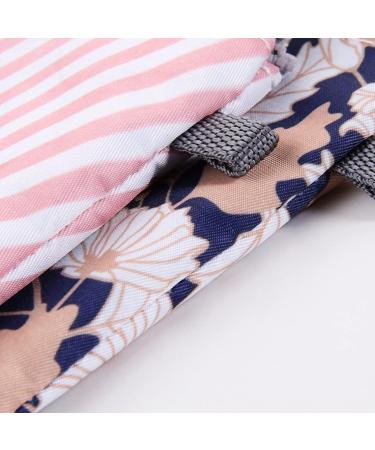Portable Menstrual Pad Bag - Set of 4 | Period Napkin Disposal Pouch with Zipper | Towel Holder for Women - Travel Makeup Bags - Buy Online on GoSupps.com