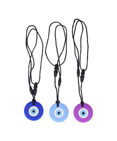 Silicone Baby Bite Ring - 3-Part Round Teething Toy | Soft & Portable Sensory Chew Stick for Molar Relief - Buy Online on GoSupps.com