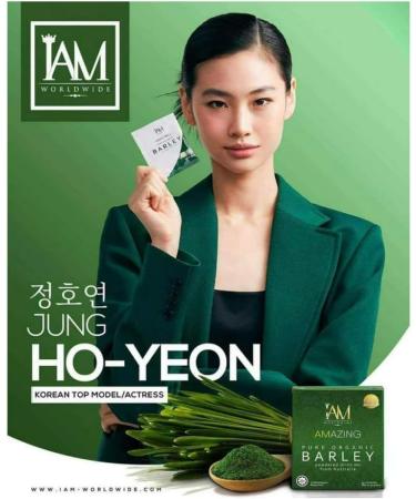 IAM Amazing Pure Organic Barley Powder Drink Barley Green Natural Blend - Buy Online on GoSupps.com