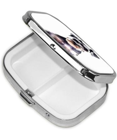 Well-Behaved Schnauzer Pill Case | Cute Travel Pill Box & Organizer | Perfect Gift for Pet Lovers - Buy Online on GoSupps.com