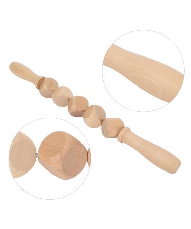 Holz Therapy Massager - Handmade Wood Massage Roller for Lymphatic Drainage & Cellulite Relief | Muscle Pain Relief Device - Buy Online on GoSupps.com
