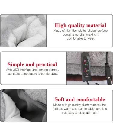 Electrical Foot Warmer CJBin | 3 Heating Levels Auto Switch-Off Overheating Protection | Fast-Heating Foot Care for Home - Gray - Buy Online on GoSupps.com