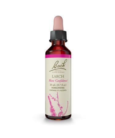 Bach Original Flower Remedies Larch - Have Confidence - Natural Homeopathic Flower Essence for Emotional Balance - Vegan Gluten Free Sugar Free - 20mL Dropper