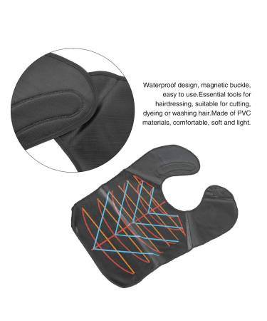 Professional Waterproof Hairdresser Cutting Collar | Neck Protection for Haircuts & Hair Dye | Salon Stylist Essential (Black) - Buy Online on GoSupps.com