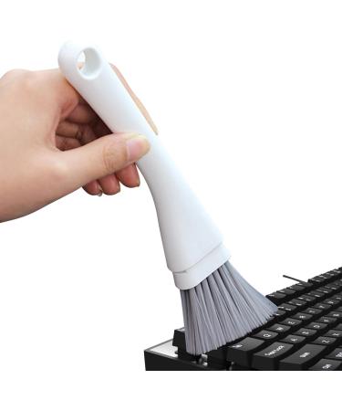 Tub Scrubber - 2 in 1 Tile Tub Scrubber Brush with Dustpan Cleaner Brush Kitchen Supplies for Cleaning Bathroom Shower Tile Grey - Buy Online on GoSupps.com
