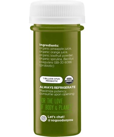 So Good So You Organic Detox Probiotic Shot 1.7 FZ - Natural Cleanse for Gut Health - Buy Online on GoSupps.com
