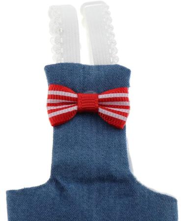 Tenlacum Parrot Diapers - Perfect for Green Cheeks Amazons & Eclectus | Denim S - Shop Internationally! - Buy Online on GoSupps.com