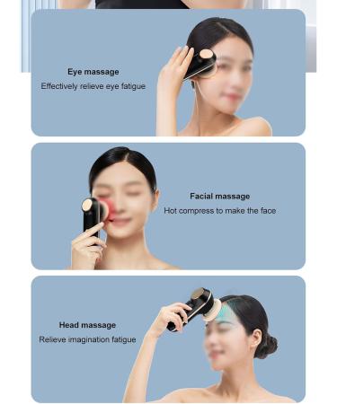 Angrek Face Beauty Massage Device - Hot Compress Noise Reduction & 3 Settings for Ultimate Facial Care - Buy Online on GoSupps.com