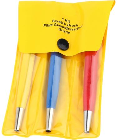 Fiberglass Scratch Brush Pen Set Watch Repair Tool for Hobby Craft - Buy Online on GoSupps.com