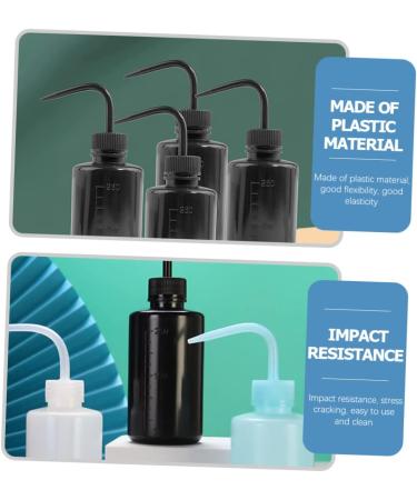 MAGICLULU 8 Pcs Elbow Cleaning Bottle Squeeze Bottles Eyelash Mascara Ketchup Bottle Hamster Plastic Flusher 17.5x6.2cmx2pcs Blackx2pcs - Buy Online on GoSupps.com