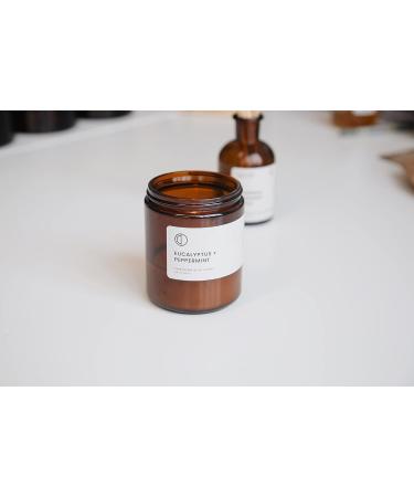 Buy OCT Eucalyptus + Peppermint Scented Candle | 250ml Soy Wax with Natural Essential Oils - International Shipping Available - Buy Online on GoSupps.com