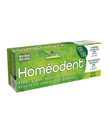 Boiron Homeodent Anise Toothpaste New Formula 75 Ml