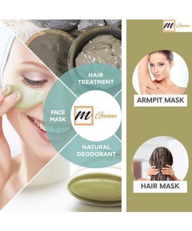 Argile bentonite de calcium 100 % naturelle - 227 g (qualit alimentaire) pour d toxification masques faciaux cr mes enveloppements corporels et fabrication de savon 227 g (Lot de 1) - Buy Online on GoSupps.com