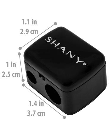 SHANY Dual Cosmetic Pencil Sharpener for Eyeliner and Lip Pencils - Buy Online on GoSupps.com
