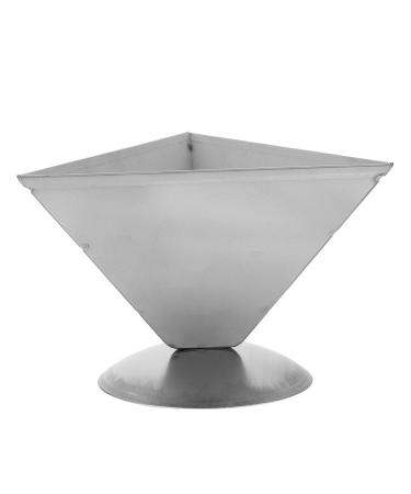 Zerodeko Zongzi Mould Chocolate Silicone Molds 2pcs Rice Ball Shaping Kitchen Utensils Accessories Zongzi Stainless Steel Material Silicone Candy Molds Rice Maker Mold 13X13X8.5CMx2pcs Silverx2pcs