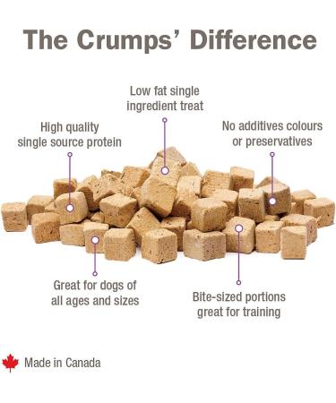 Crumps' Naturals Sweet Potato Chews 11.6oz / 330g (SP-330) + Crumps' Naturals Beef Liver Bites for Pets 5.5oz - Buy Online on GoSupps.com