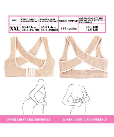 FERCAISH Hunched Corrector Belt - Adjustable Posture Support for Humpback & Upper Back - XX-Large Breast Support Back Brace - Buy Online on GoSupps.com