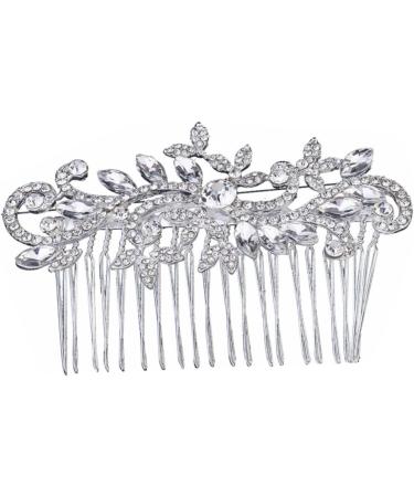 Beaupretty Hair Comb headpieces for wedding headwear for women bridal headpiece Rhinestone women headpiece Miss crystal hair Wedding Rhinestone Comb - Buy Online on GoSupps.com