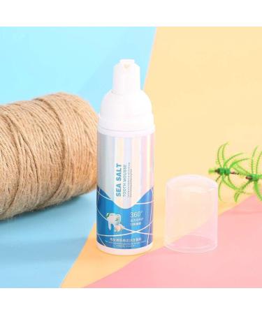 Whitening Foam Toothpaste | Sea Salt Deep Cleaning Mousse - 60ml Decontamination Formula for Bright Teeth - Buy Online on GoSupps.com