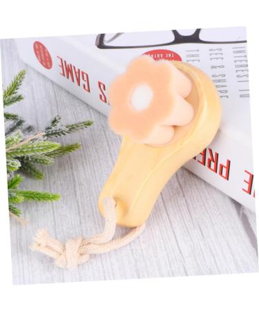 Ipetboom 1pc Facial Scrubber Brush Wood Face Brush Facial Body Cleansing Brush Electric Face Brush Face Cleaning Brush Facial Brush Face Wash Brush Manual Cleasing Milk Bamboo - Buy Online on GoSupps.com