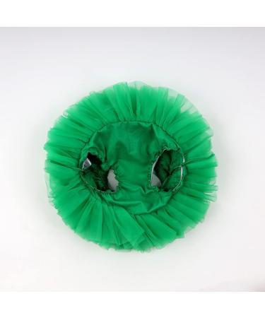 Hoolchean Baby Girls Super Soft Fluffy Tutu Skirt with Diaper Cover Bloomer - Green (1-2 Years) - Buy Online on GoSupps.com