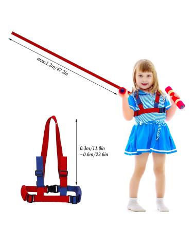 Dacitiery Children's Safety Leash | Anti-Lost Belt & Harness for Toddlers - Red & Blue - Buy Online on GoSupps.com