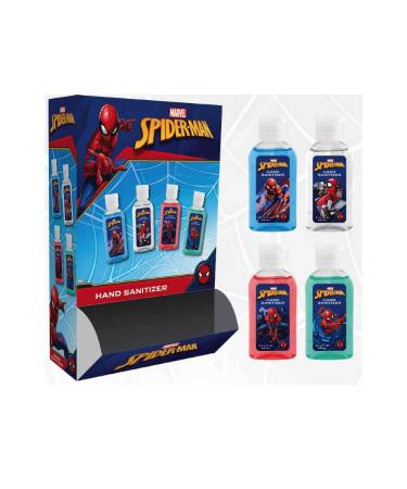 Spiderman Boys Travel Hand Sanitizer Pack - Set of 4 Mini Bottles for Kids - Buy Online on GoSupps.com