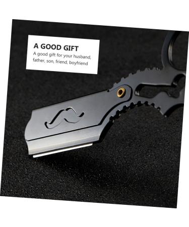 MERRYHAPY 1PC Hair Cutting Razor for Men | Manual Shaving Clippers & Trimming Tool | Multipurpose Foldable Shaver with Razor Oil Holder - Buy Online on GoSupps.com