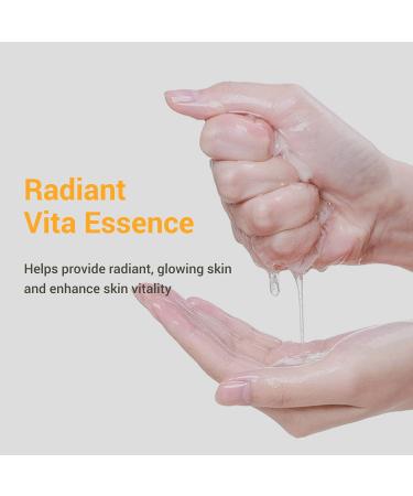 Mediheal Vita Clear Ampoule Mask 10Pack - Vitamin C Radiant Face Mask for Dull Skin - Lime Extracts and Glutathione - Melanin Control - Reduces Pigmentation - Tencel Sheet - Buy Online on GoSupps.com