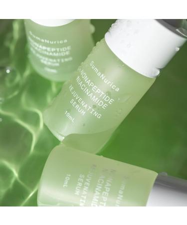 Nonapeptide Niacinamide Rejuvenating Serum Mini - Brightening & Hydrating Face Oil Vegan & Fragrance Free - 0.33 oz for Improved Texture & Radiant Complexion - Buy Online on GoSupps.com