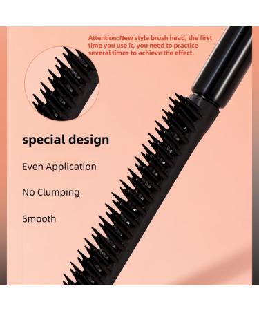 Waterproof mascara for fine lashes black mascara with comb brush separates the lashes for definition volume and length swing effect dirtrepellent clumpfree and longlasting - Buy Online on GoSupps.com